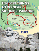 You can easily see Mount Rushmore in just a few hours, theres not much to do at the memorial except hike a boardwalk trail and admire the sculpture from below. After you finish at Mt Rushmore you can spend the rest of your time exploring several fantastic nearby attractions.